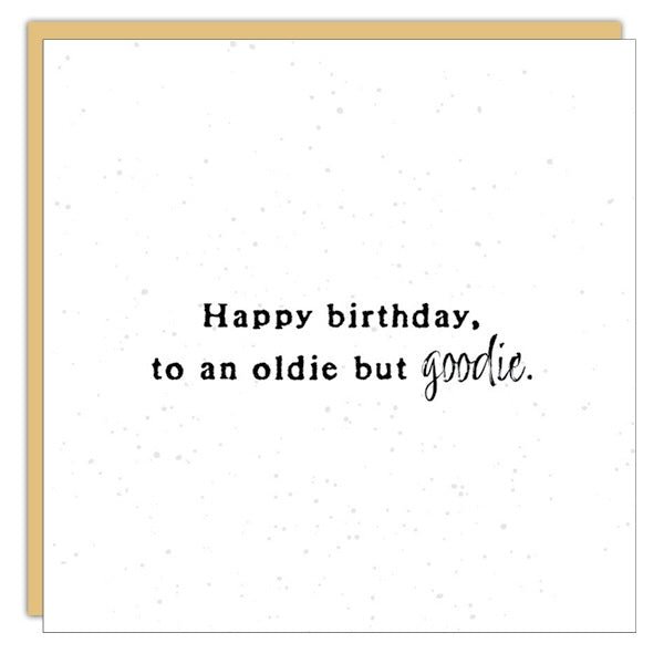 Gift Enclosure - Little Gem -  Happy Birthday to an oldie but goodie.