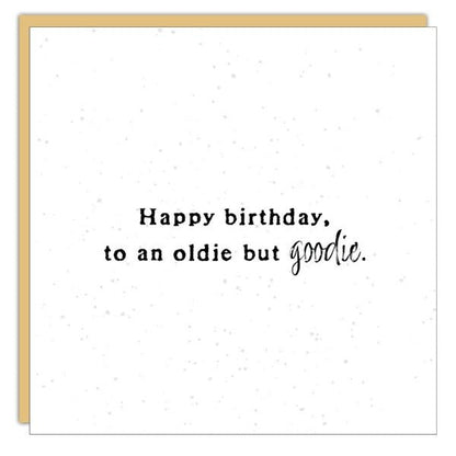 Gift Enclosure - Little Gem -  Happy Birthday to an oldie but goodie.