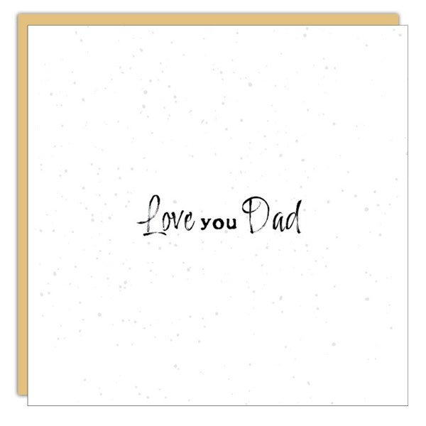 Gift Enclosure - Little Gem - Love you Dad
