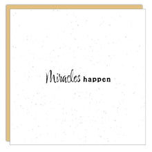 Gift Enclosure - Little Gem - Miracles happen
