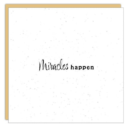 Gift Enclosure - Little Gem - Miracles happen