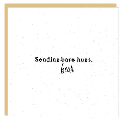 Gift Enclosure - Little Gem - Sending bare hugs.