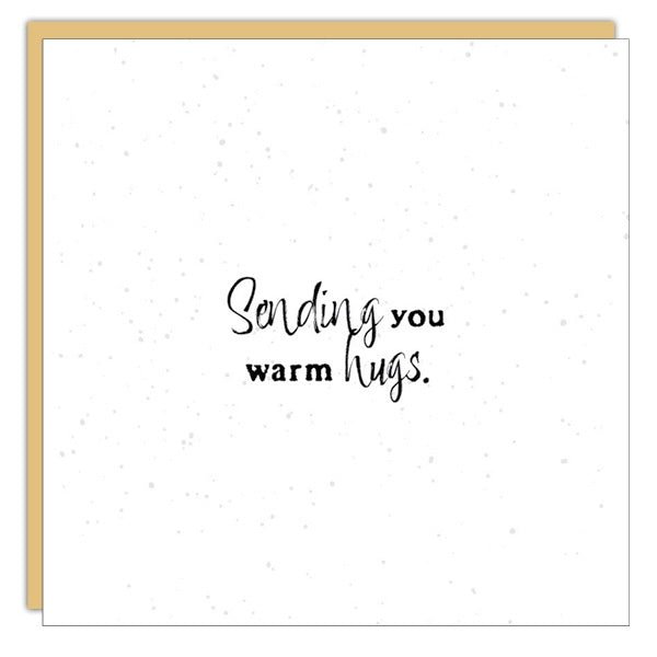 Gift Enclosure - Little Gem - Sending you warm hugs