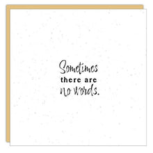 Gift Enclosure - Little Gem - Sometimes there are no words
