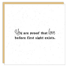 Gift Enclosure - Little Gem - You are proof that love...