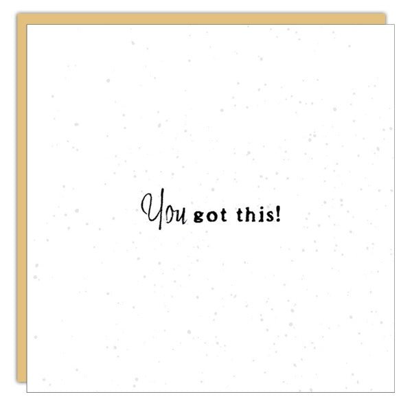 Gift Enclosure - Little Gem -  You got this.