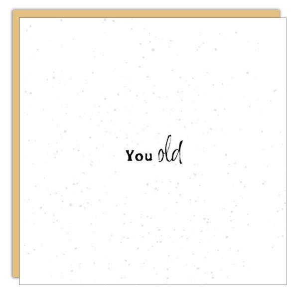 Gift Enclosure - Little Gem - you old.