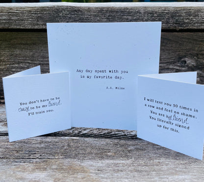 Gift Enclosure - Lost & Found - Congratulations Bird