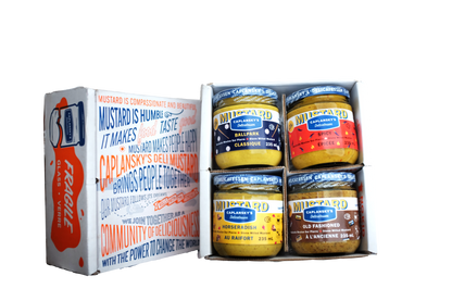 Pack de moutardes panachées