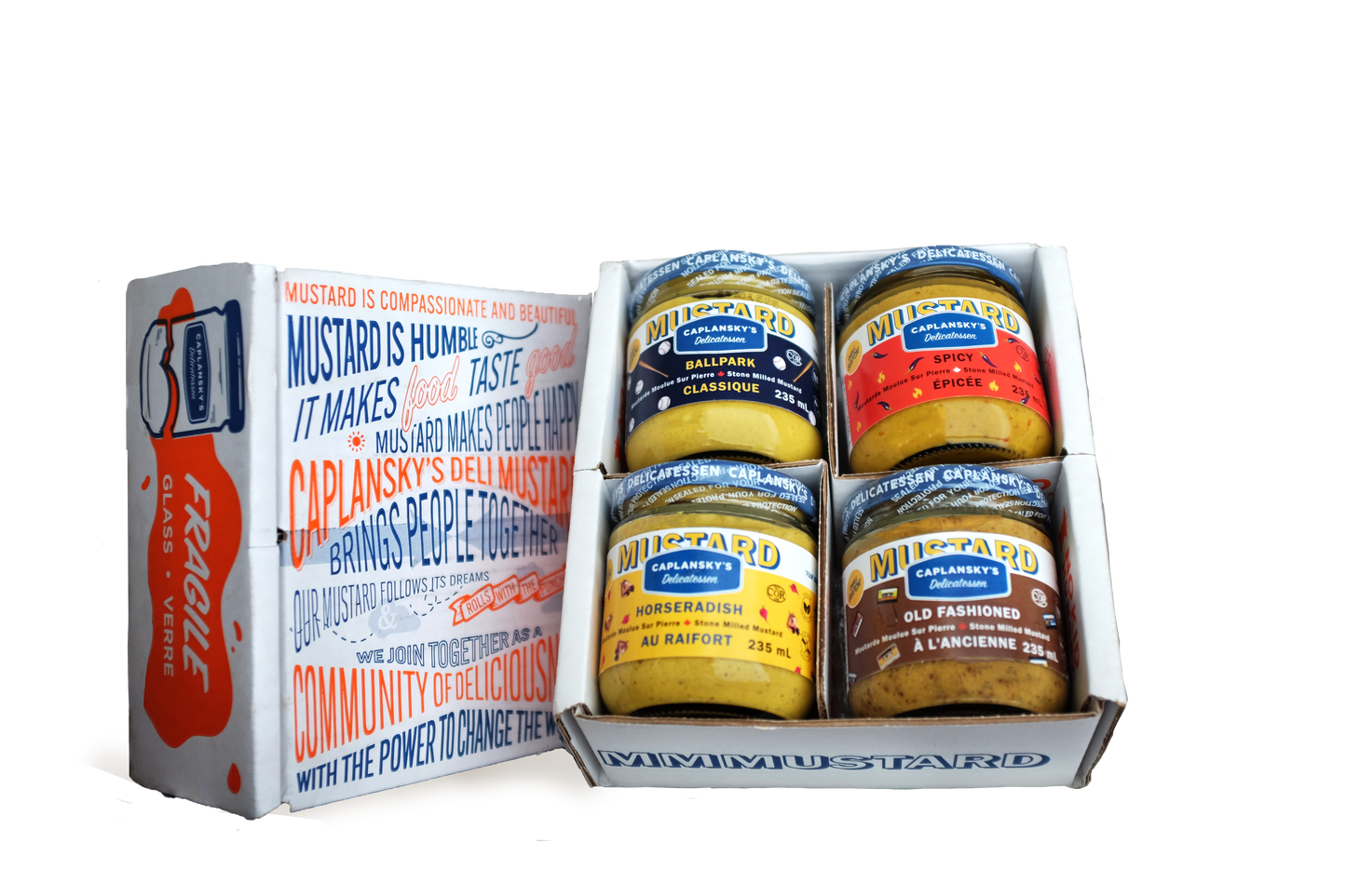 Assortiment de moutardes Signature