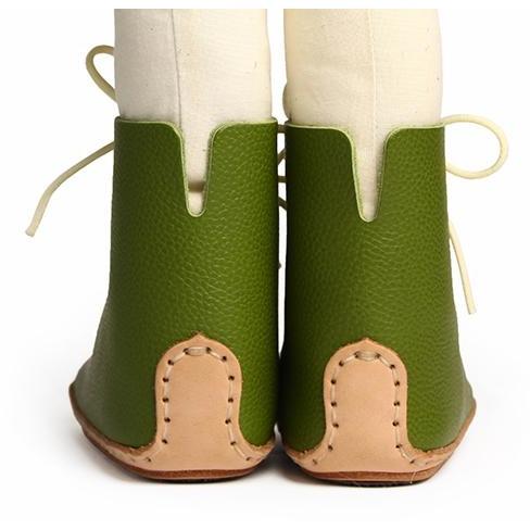 Umeloihc Gil Kit Olive Chaussons de Naissance Bébé 12cm