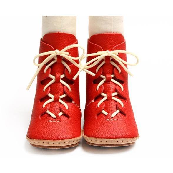 Umeloihc Gil Kit de Premier Chaussons pour Bébé 12cm Rouge