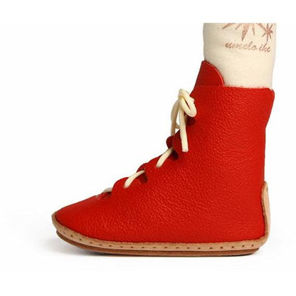 Umeloihc Gil Kit de Premier Chaussons pour Bébé 12cm Rouge
