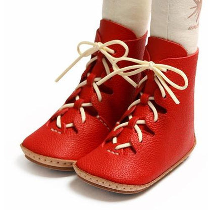 Umeloihc Gil Kit de Premier Chaussons pour Bébé 12cm Rouge