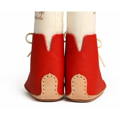 Umeloihc Gil Kit de Premier Chaussons pour Bébé 12cm Rouge