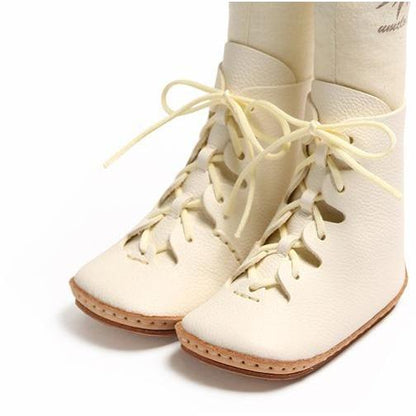 Umeloihc Gil Kit de Premier Chaussons pour Bébé 12cm Blanc