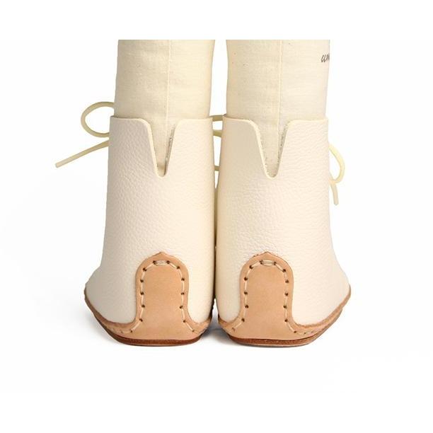 Umeloihc Gil Kit de Premier Chaussons pour Bébé 12cm Blanc