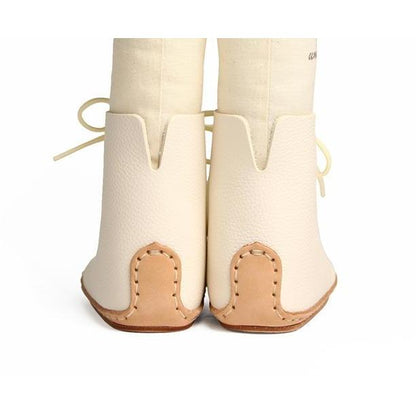 Umeloihc Gil Kit de Premier Chaussons pour Bébé 12cm Blanc