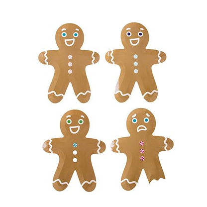 Assiettes en pain d'épices (LOT de 8)