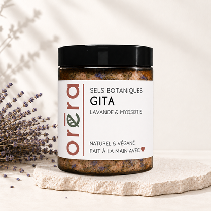 GITA Botanical Lavender and Forget-Me-Not Bath Salts