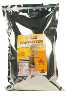 Mélange 4-en-1 Cantaloup pour thé aux perles, smoothies, lattes et frappés, sac de 3 lb (caisse de 6 sacs de 3 lb) - Mélange pour boisson en poudre multi-usage - Livraison gratuite au Canada pour les commandes de plus de 199 CAD