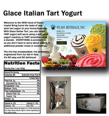 *TOP DEAL* Yogurt Bliss - Italian Style Sweet-Tart Soft Serve Frozen Yogurt Mix (aka Dream Yogurt for Sweet Tart Yogurt Lovers), 3 lbs 13 oz per bag. - Multi-Use Powdered Beverage Mix - Ships Free Within Canada on Orders Above CAD $199