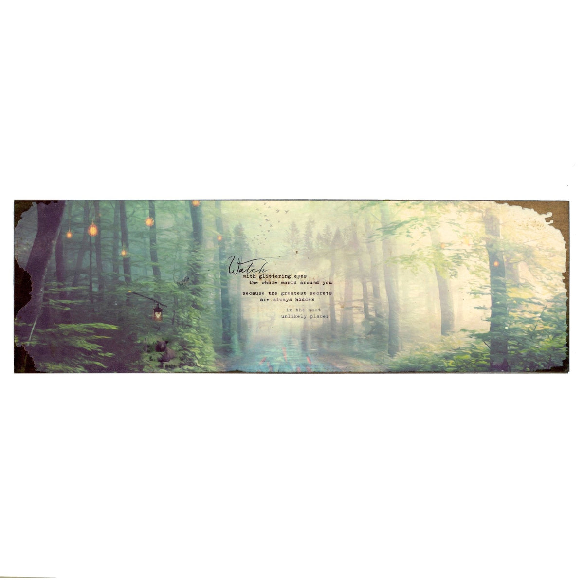 Timber Art - Glittering Eyes
