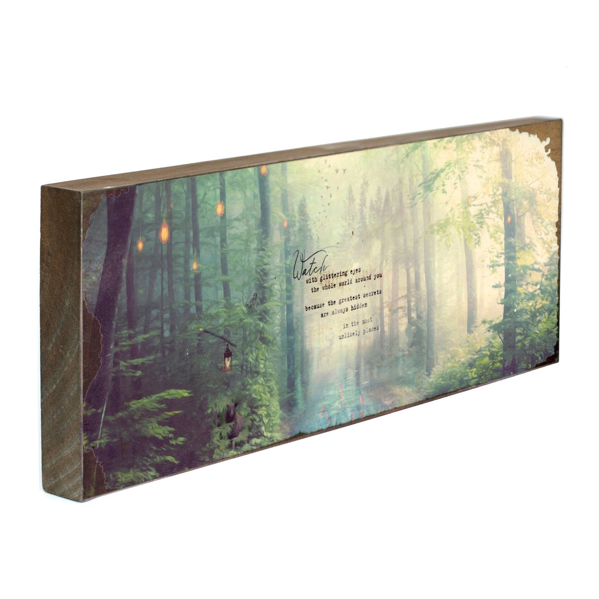 Timber Art - Glittering Eyes