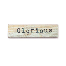 Aimant en bois - Glorieux