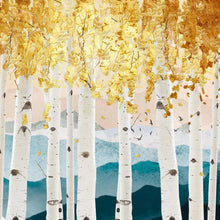 Marble Coasters - Lost & Found - Gold Birch