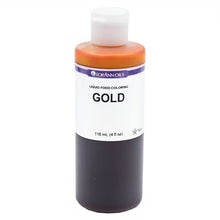 Colorant alimentaire liquide doré - Colorant alimentaire liquide - 4 oz - 1 gallon - Livraison gratuite au Canada pour les commandes de plus de 199 CAD