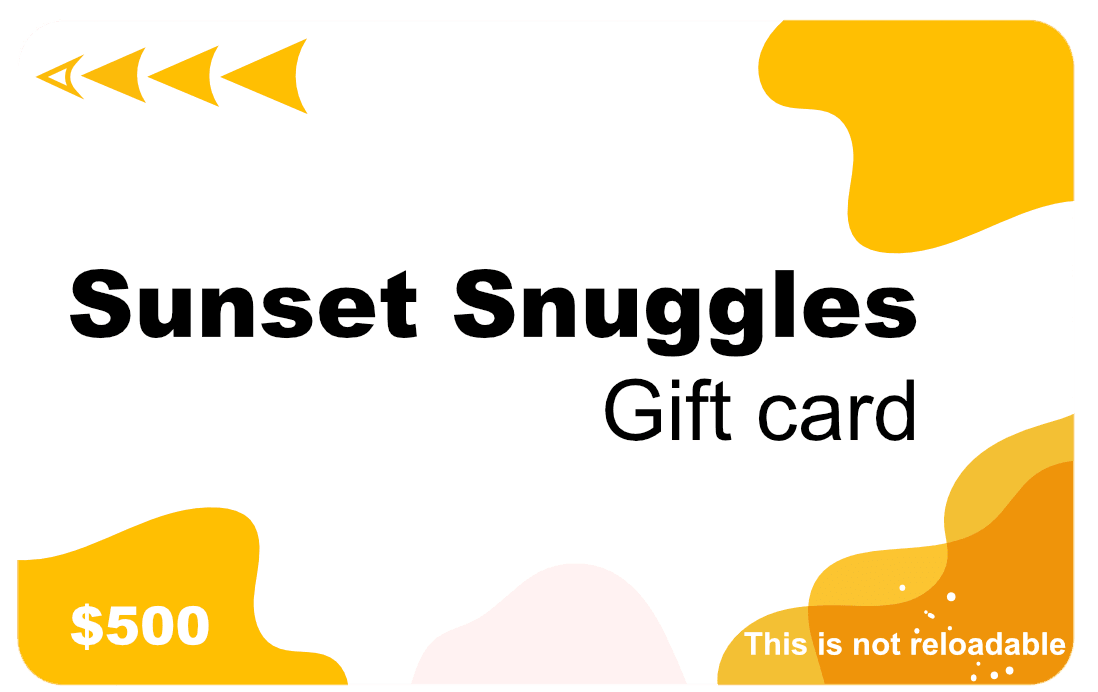 Cartes cadeaux Câlins au coucher du soleil
