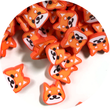 Shiba inu Fimo Slices