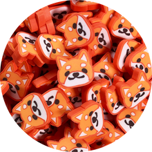 Shiba inu Fimo Slices