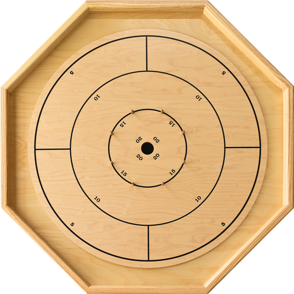 Le Standard Or - Jeu de Crokinole Traditionnel