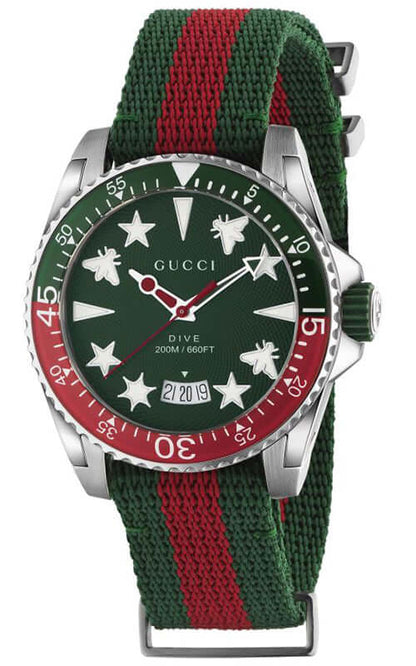 Montre Gucci Dive XL 45 mm pour hommes YA136339