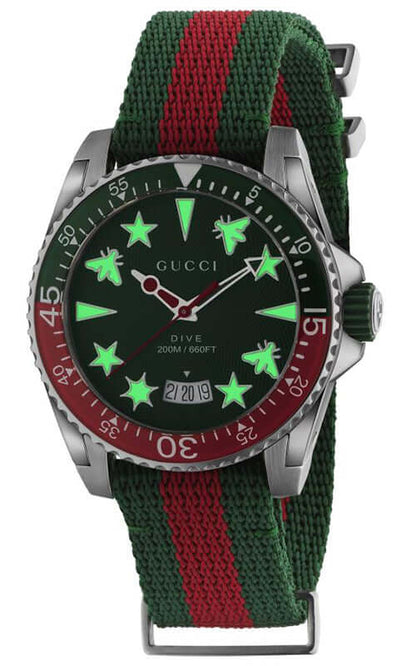 Montre Gucci Dive XL 45 mm pour hommes YA136339