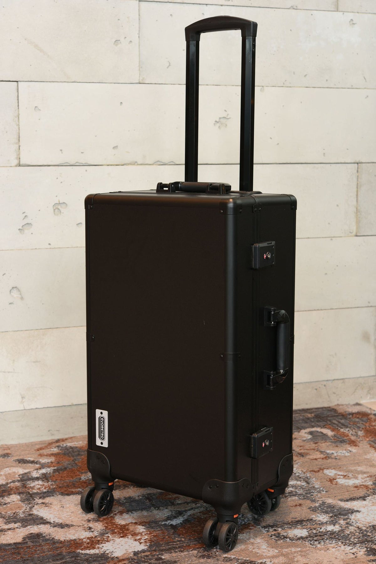EVORETRO Graded Card Case — Show-Day Roller, TSA Lock, Foam