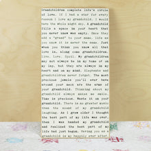 Typewriter Sign - Grandchildren