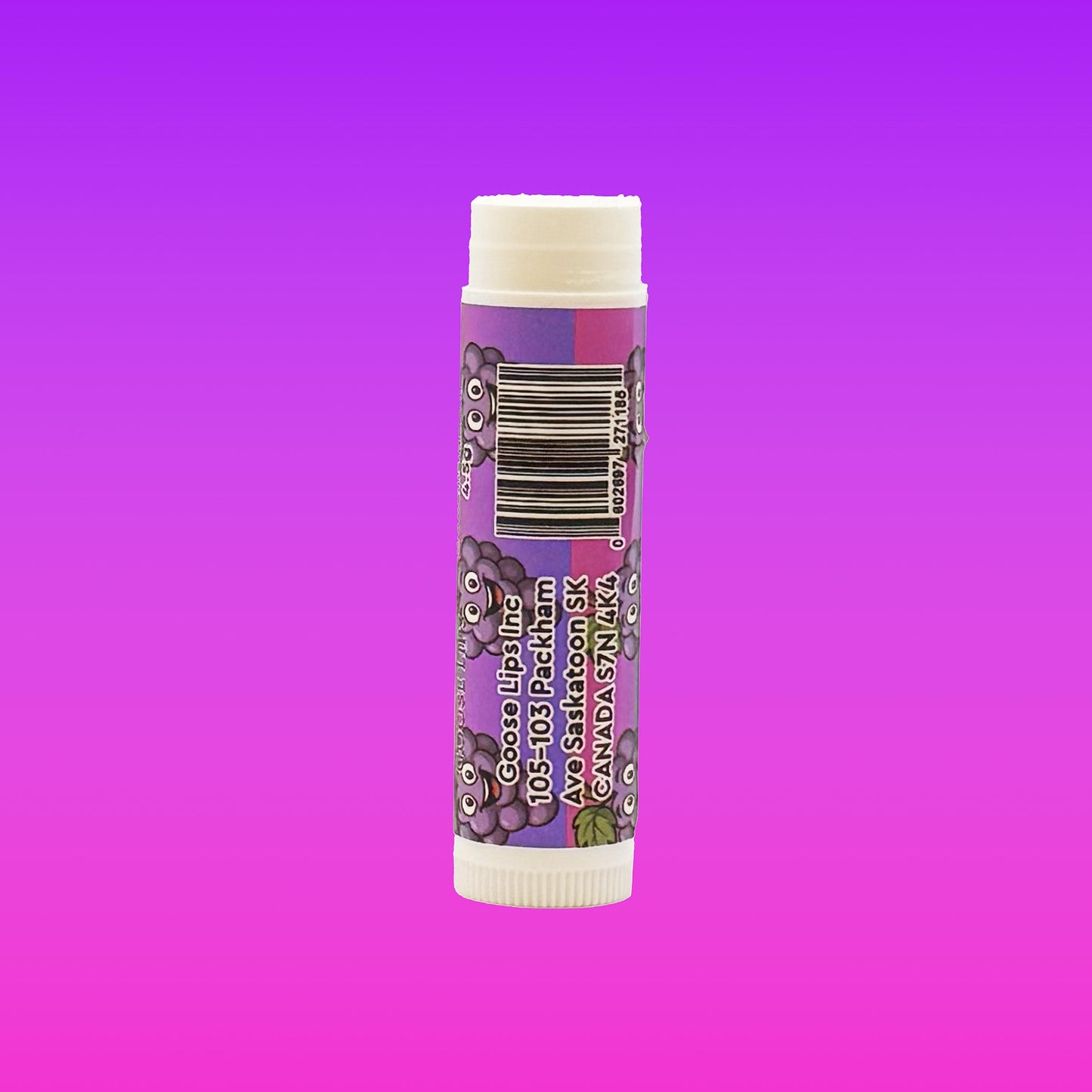 Baume à lèvres au raisin