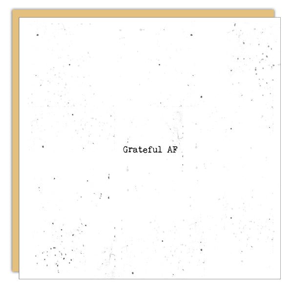 Stationery - Little Gem Card - Grateful AF