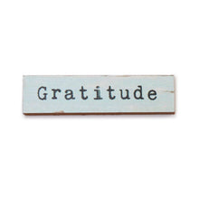 Aimant en bois - Gratitude