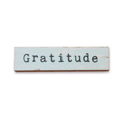 Timber Magnet - Gratitude
