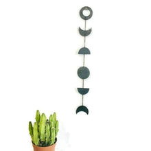 Grey Moon Phase Wall Hanging