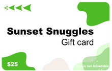Sunset Snuggles Gift cards