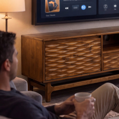 Elara Solid Wood TV Stand