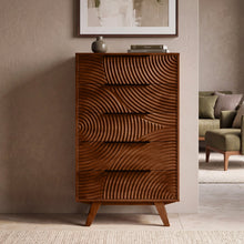 Commode 5 tiroirs en bois massif Harmony