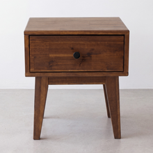 Sofia 1-Drawer Solid Wood Nightstand