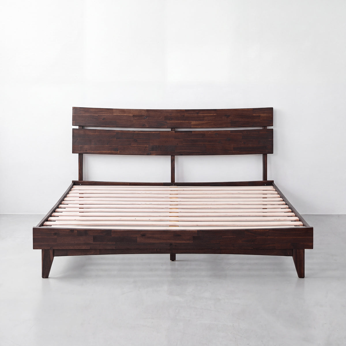 Aurora Solid Wood Bed Frame
