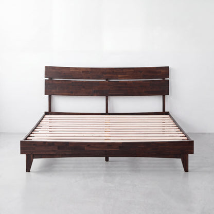 Aurora Solid Wood Bed Frame